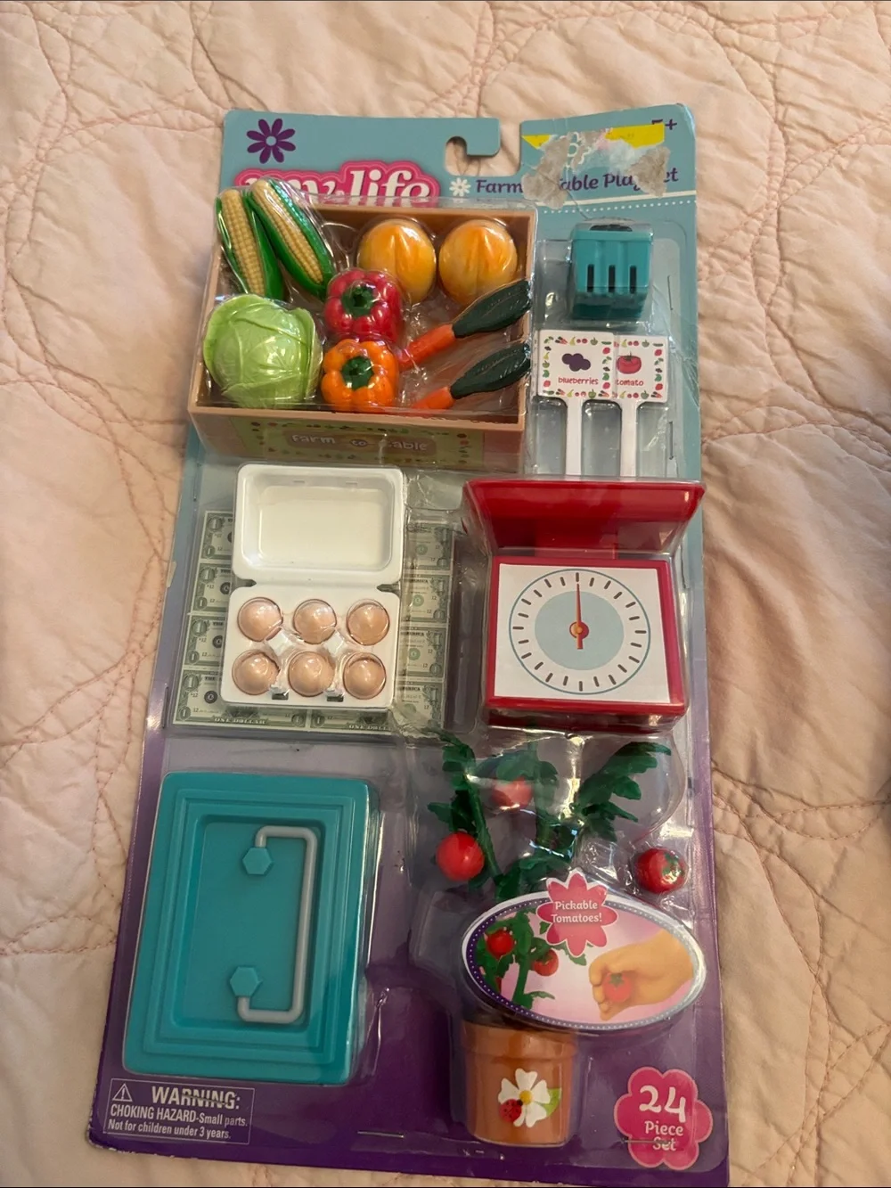 My Life Farm to Table Play Set 24 Piece Set Brand New Perfect Gift